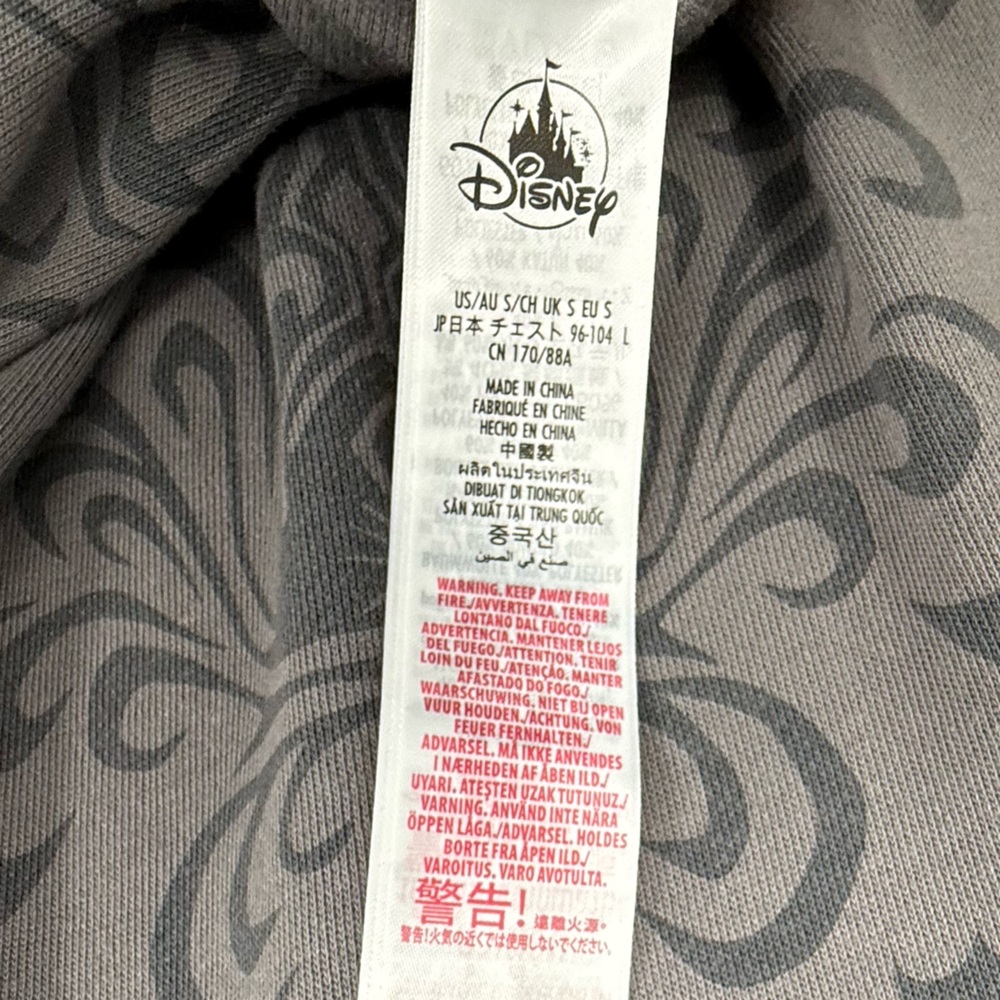Disney Parks Haunted Mansion Wallpaper Print Pullover  Sweatshirt Unisex Sizing - Picture 4 of 8